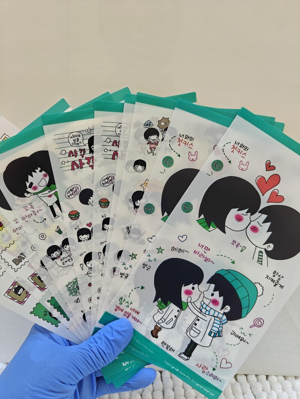 40 Pc JAPANESE JOURNALING STICKER SHEETS - Picture 6 of 12